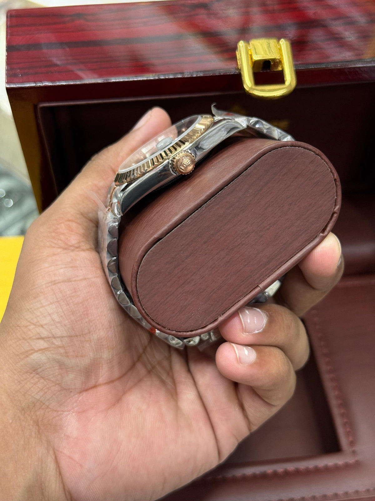 Premium Datejust | 36mm | Rose Two Tone | Brown Dial