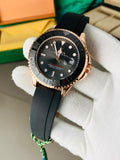Rolex Submariner | Rose Gold & Black | Silver & Black