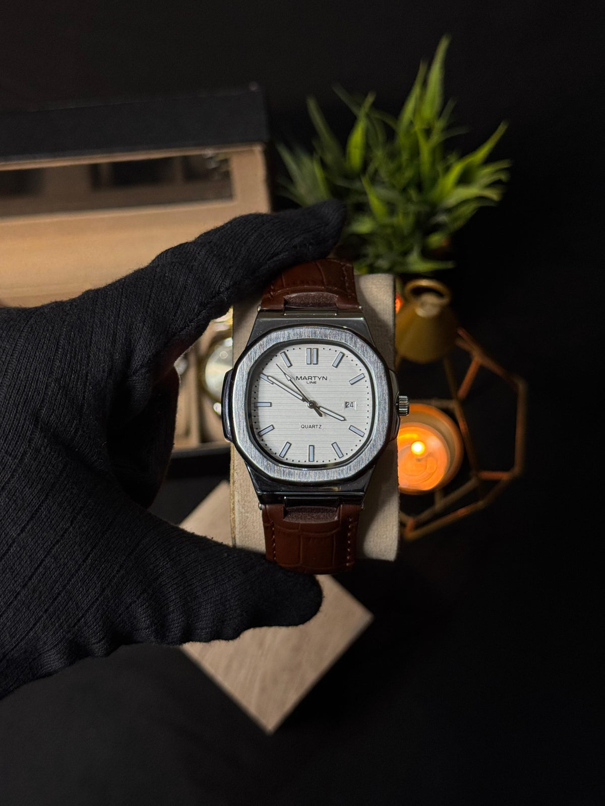 Premium MARTYN Master Lock Edition - Metal Body - High Grade Leather straps
