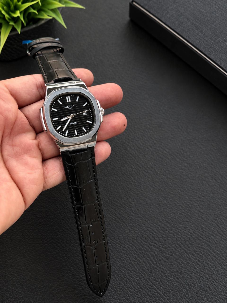 Premium MARTYN Master Lock Edition - Metal Body - High Grade Leather straps