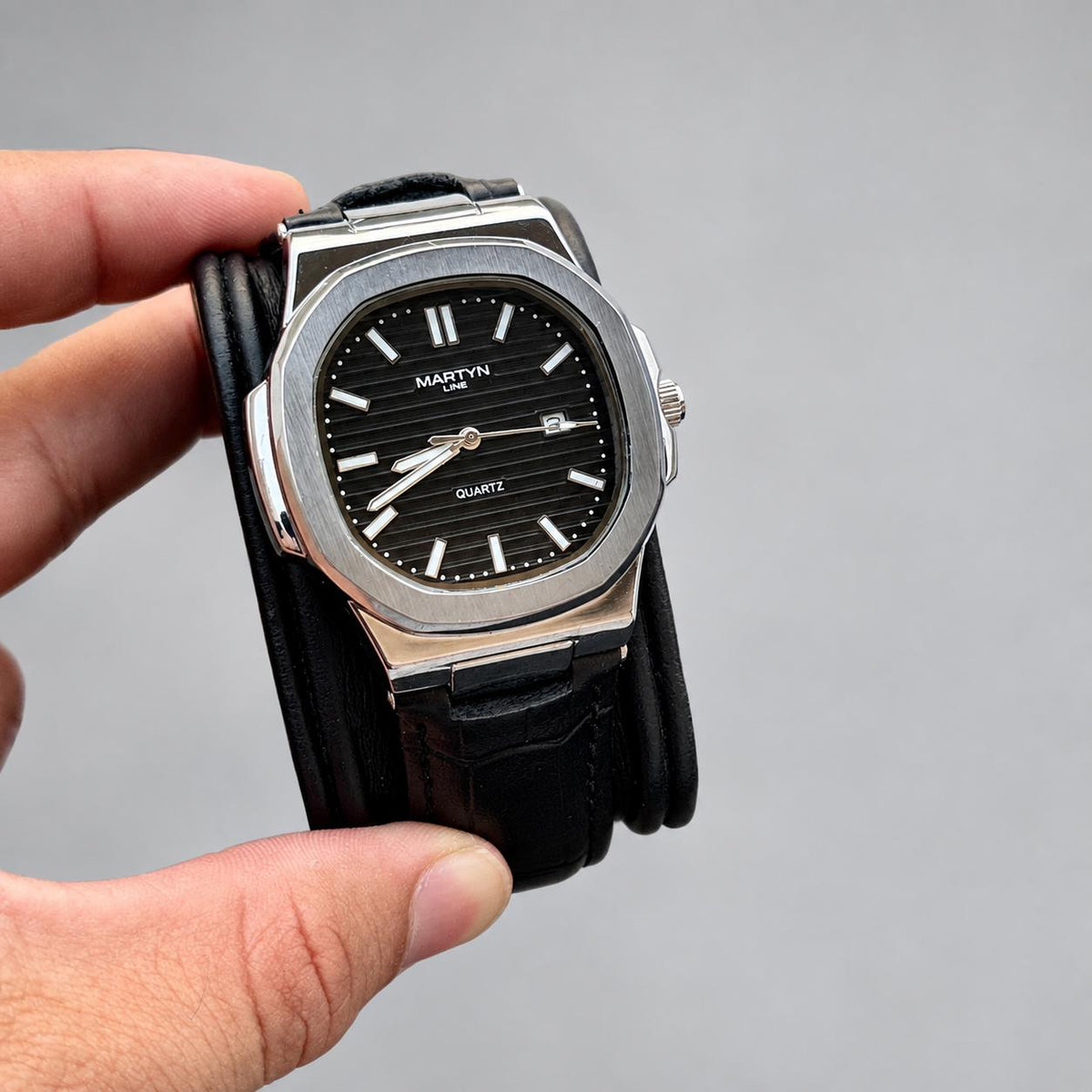 Premium MARTYN Master Lock Edition - Metal Body - High Grade Leather straps